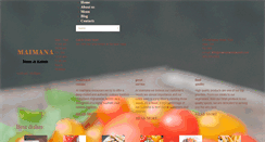 Desktop Screenshot of maimanarestaurant.com